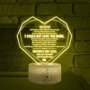 3D Led Light - Family - To Mum - Be Grateful For What We Have - Auglca19005 - Gifts Holder