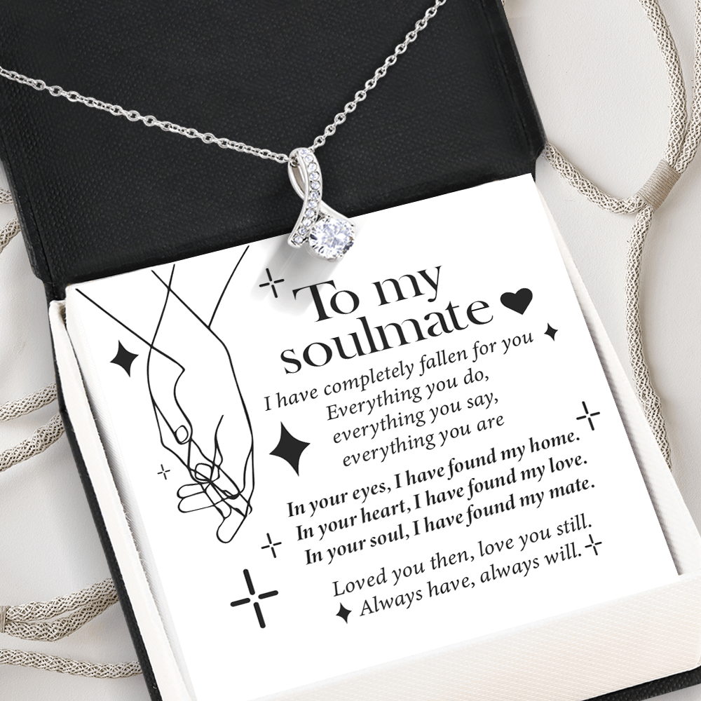 Alluring Beauty Necklace - Family - To My Soulmate - I Have Found My Mate - Ausnb13012 - Gifts Holder