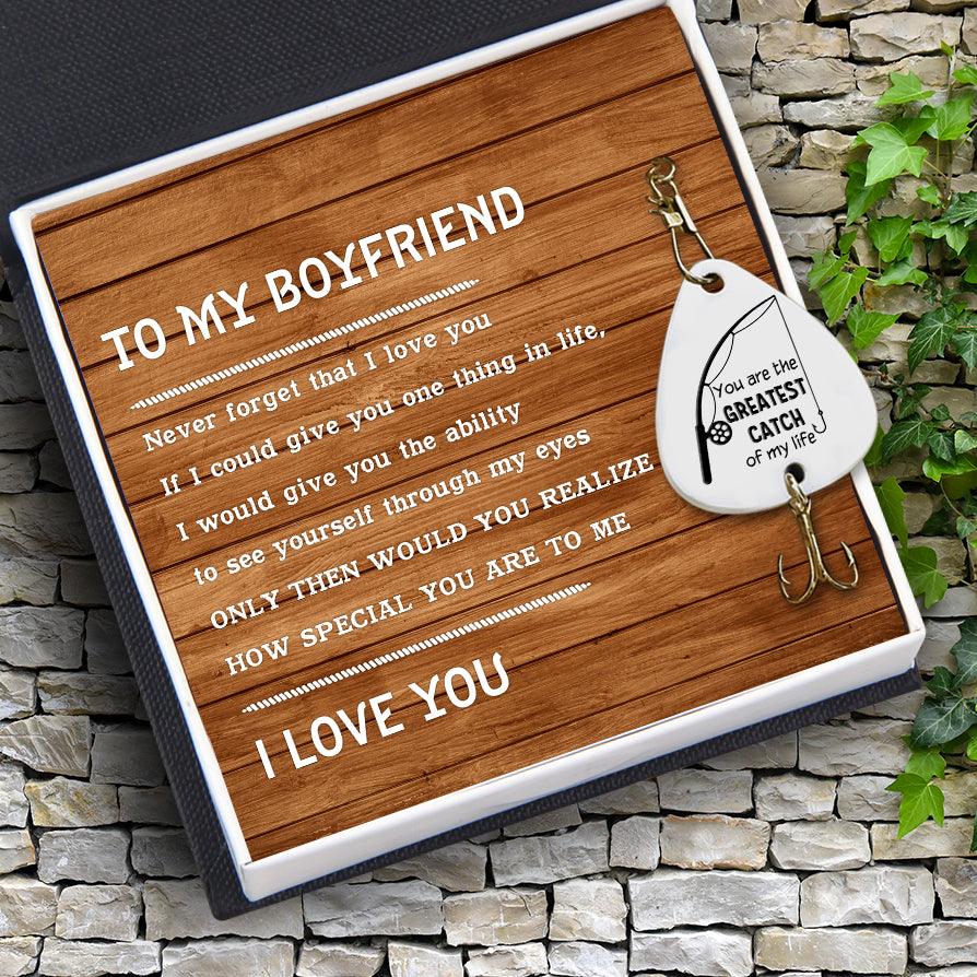 Engraved Fishing Hook - Fishing - To My Boyfriend - How Special You Are To Me - Augfa12002 - Gifts Holder