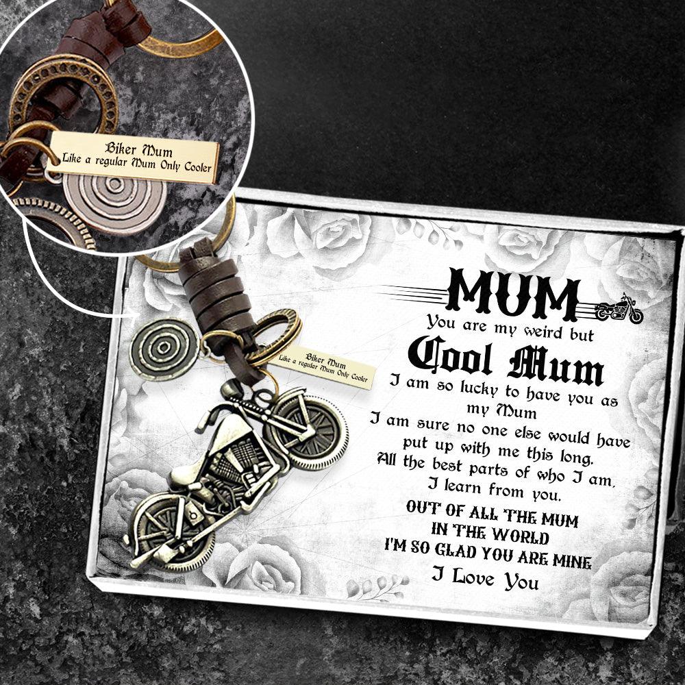 Motorcycle Keychain - To Mum - I Love You - Augkx19003 - Gifts Holder