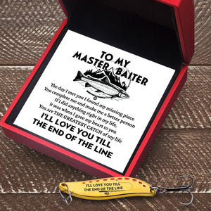 Fishing Spoon Lure - Fishing - To My Master Baiter - You Are The Greatest Catch - Augfaa26001 - Gifts Holder