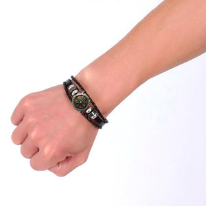 Viking Compass Bracelet - Viking - To Man - I Love You - Augbla26003 - Gifts Holder