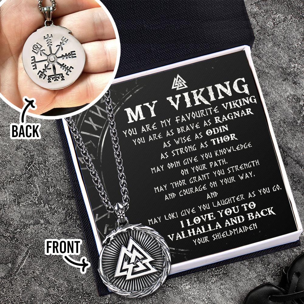 Viking Knot Necklace - Viking - To My Man - You Are My Favorite Viking - Augnfv26001 - Gifts Holder