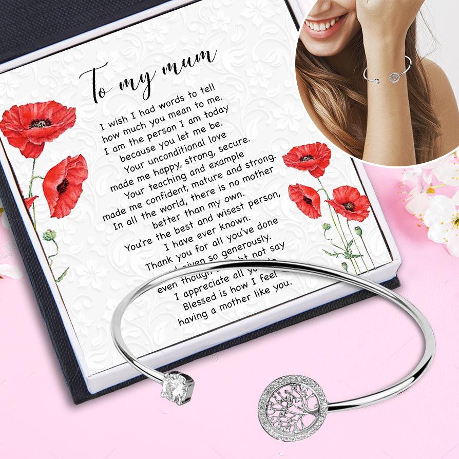 Yggdrasil Bracelet - Family - To My Mum - Blessed Is How I Feel Having A Mother Like You - Augbbd19012 - Gifts Holder