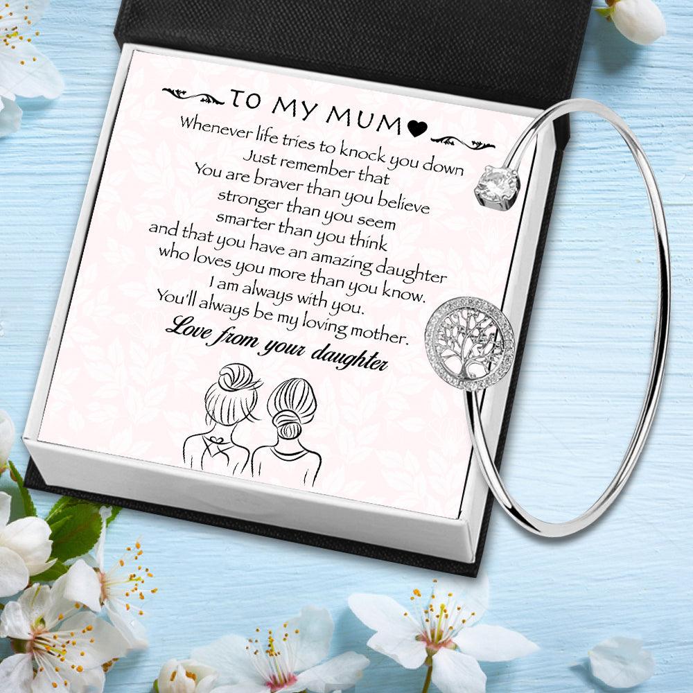 Yggdrasil Bracelet - Family - To My Mum - From Daughter - I Am Always With You - Augbbd19010 - Gifts Holder