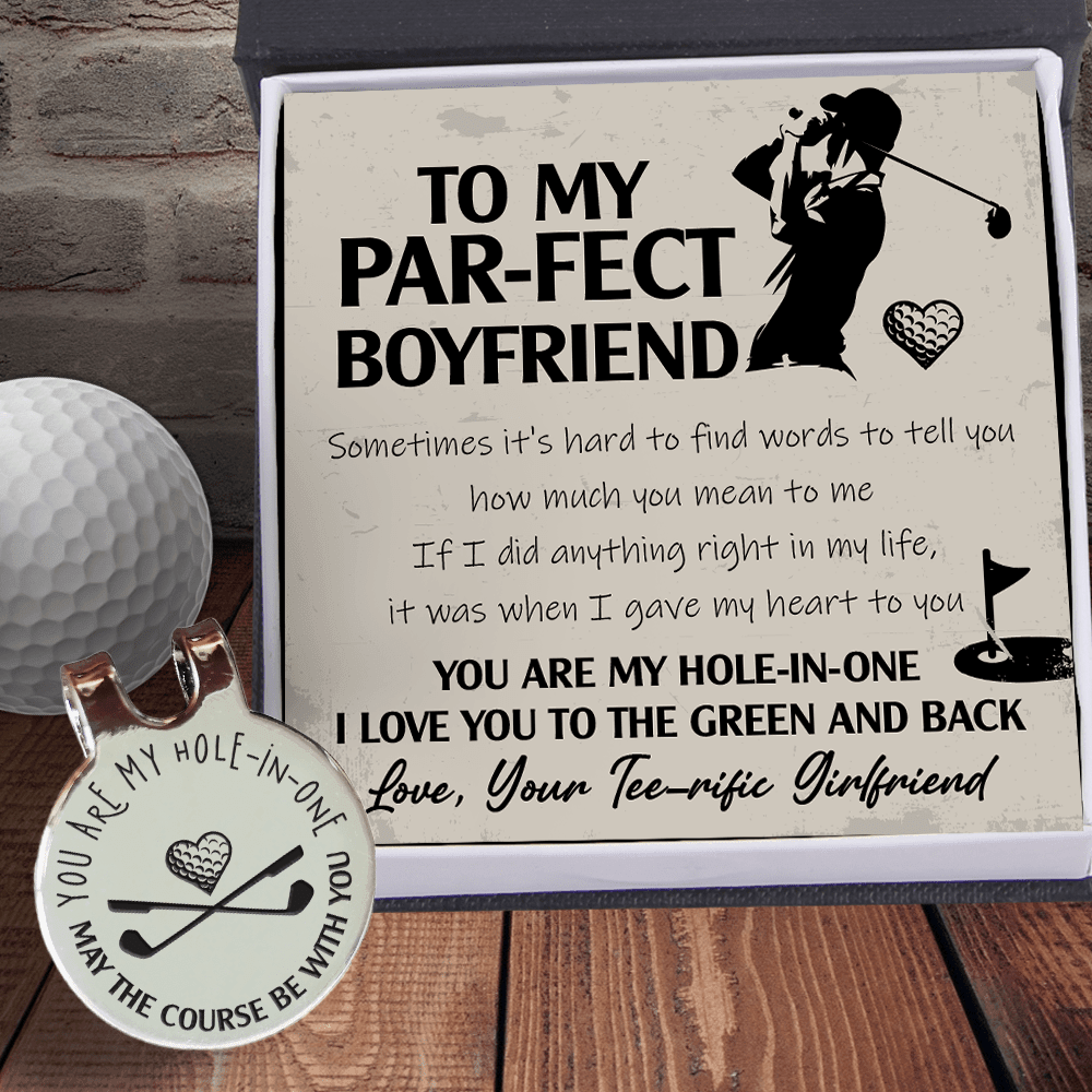 Golf Marker - Golf - To My Par-fect Boyfriend - How Much You Mean To Me - Augata12001 - Gifts Holder