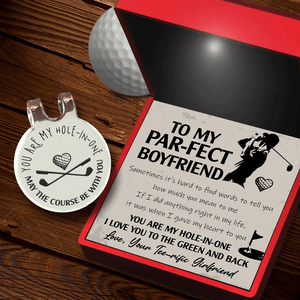 Golf Marker - Golf - To My Par-fect Boyfriend - How Much You Mean To Me - Augata12001 - Gifts Holder