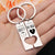 Heart Couple Keychains - Beard - To Loved One - I Like Her Butt, I Like His Beard - Augkh14001 - Gifts Holder
