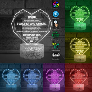 3D Led Light - Family - To Mum - Be Grateful For What We Have - Auglca19005 - Gifts Holder