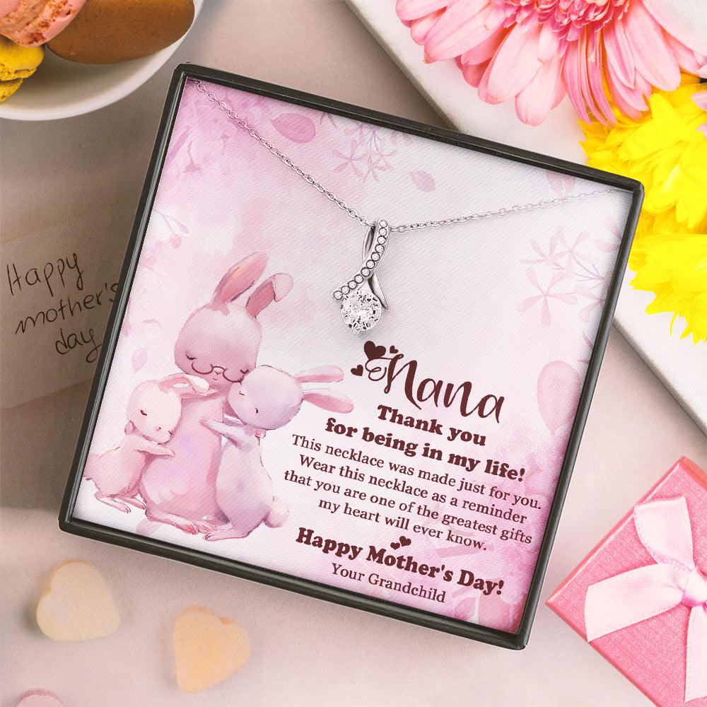 Alluring Beauty Necklace - Family - To My Grandma - Happy Mother's Day - Ausnb21002 - Gifts Holder