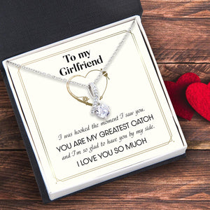 Alluring Beauty Necklace - Fishing - To My Girlfriend - I Love You So Much - Ausnb13009 - Gifts Holder