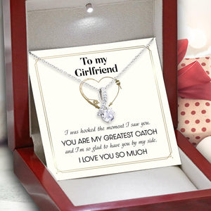 Alluring Beauty Necklace - Fishing - To My Girlfriend - I Love You So Much - Ausnb13009 - Gifts Holder