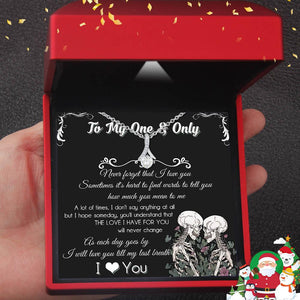 Alluring Beauty Necklace - Skull - To My One And Only - The Love I Have For You - Augnga13004 - Gifts Holder
