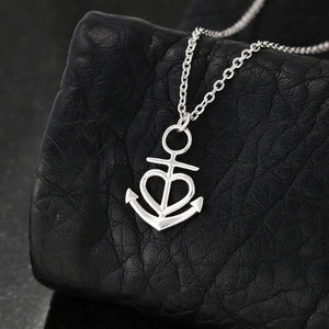 Anchor Necklace - Fishing - To My Future Wife - I Love You - Ausnc25001 - Gifts Holder