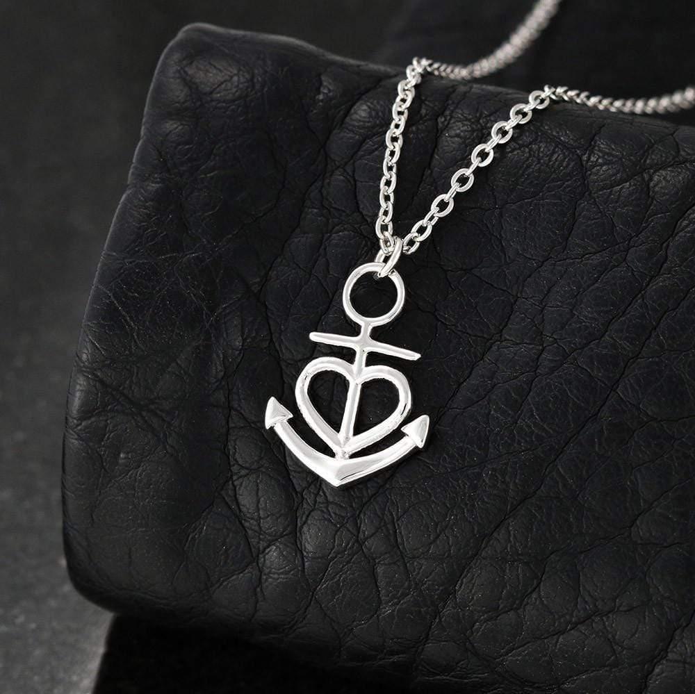 Anchor Necklace - Fishing - To My Girlfriend - You Are The