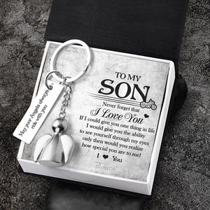 Angel Keychain - Biker - To My Son - I Love You - Augkzj16002 - Gifts Holder