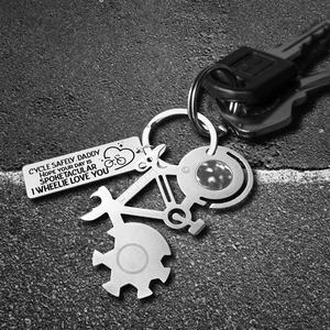 Bike Multitool Repair Keychain - Cycling - To My Dad - Thank You For Everything - Augkzn18003 - Gifts Holder