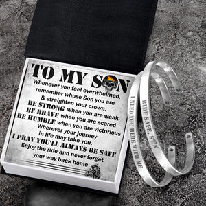 Biker Bracelets - Biker - My Son - I Pray You'll Always Be Safe - Augbt16004 - Gifts Holder