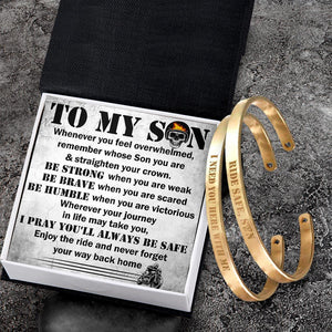 Biker Bracelets - Biker - My Son - I Pray You'll Always Be Safe - Augbt16004 - Gifts Holder