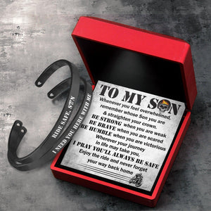 Biker Bracelets - Biker - My Son - I Pray You'll Always Be Safe - Augbt16004 - Gifts Holder