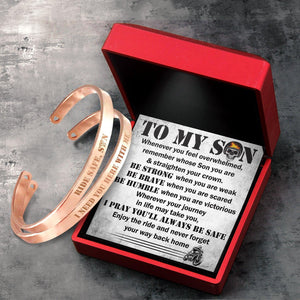 Biker Bracelets - Biker - My Son - I Pray You'll Always Be Safe - Augbt16004 - Gifts Holder