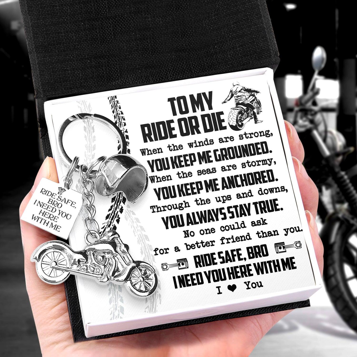 Classic Bike Keychain - Biker - To My Friend - I Love You - Augkt33002 - Gifts Holder