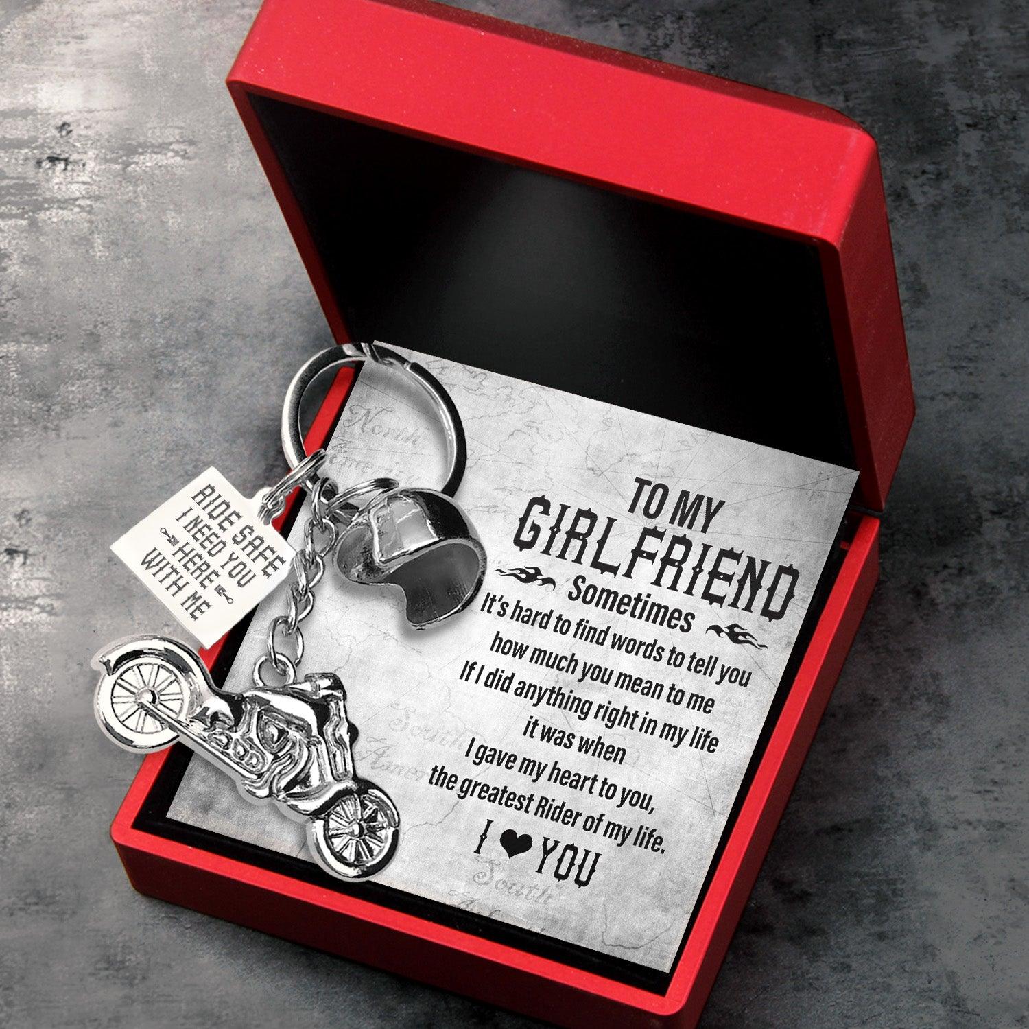 GCT Red Heart Cupid Couple I Love You Valentine's Day (KC-0129) Metal Keychain for Car Bike Girls Men Women Keyring