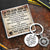 Compass Keychain - Biker - To My Son - If You Lose Your Way - Augket16001 - Gifts Holder