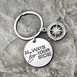 Compass Keychain - Hiking - To My Son - Remember How Much You Are Loved - Augkw16015 - Gifts Holder