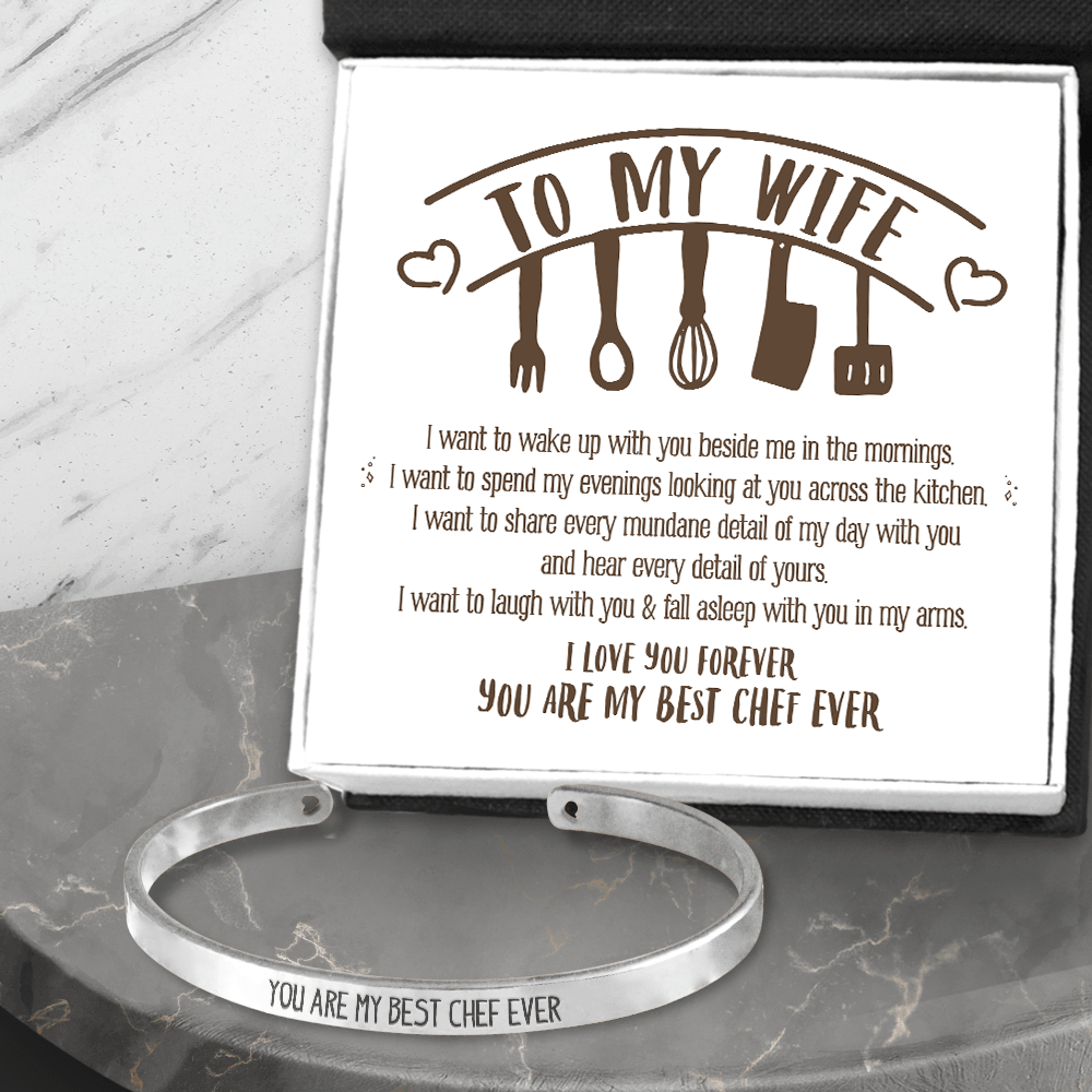 Cooking Bracelet - Cooking - To My Wife - I Love You Forever - Augbzf15002 - Gifts Holder