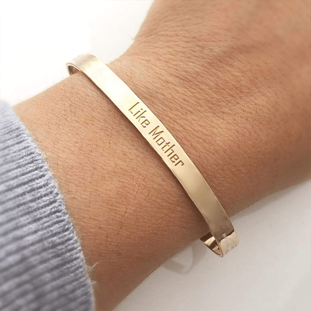 Gold plate bracelet 9in – Hl Salon Shop
