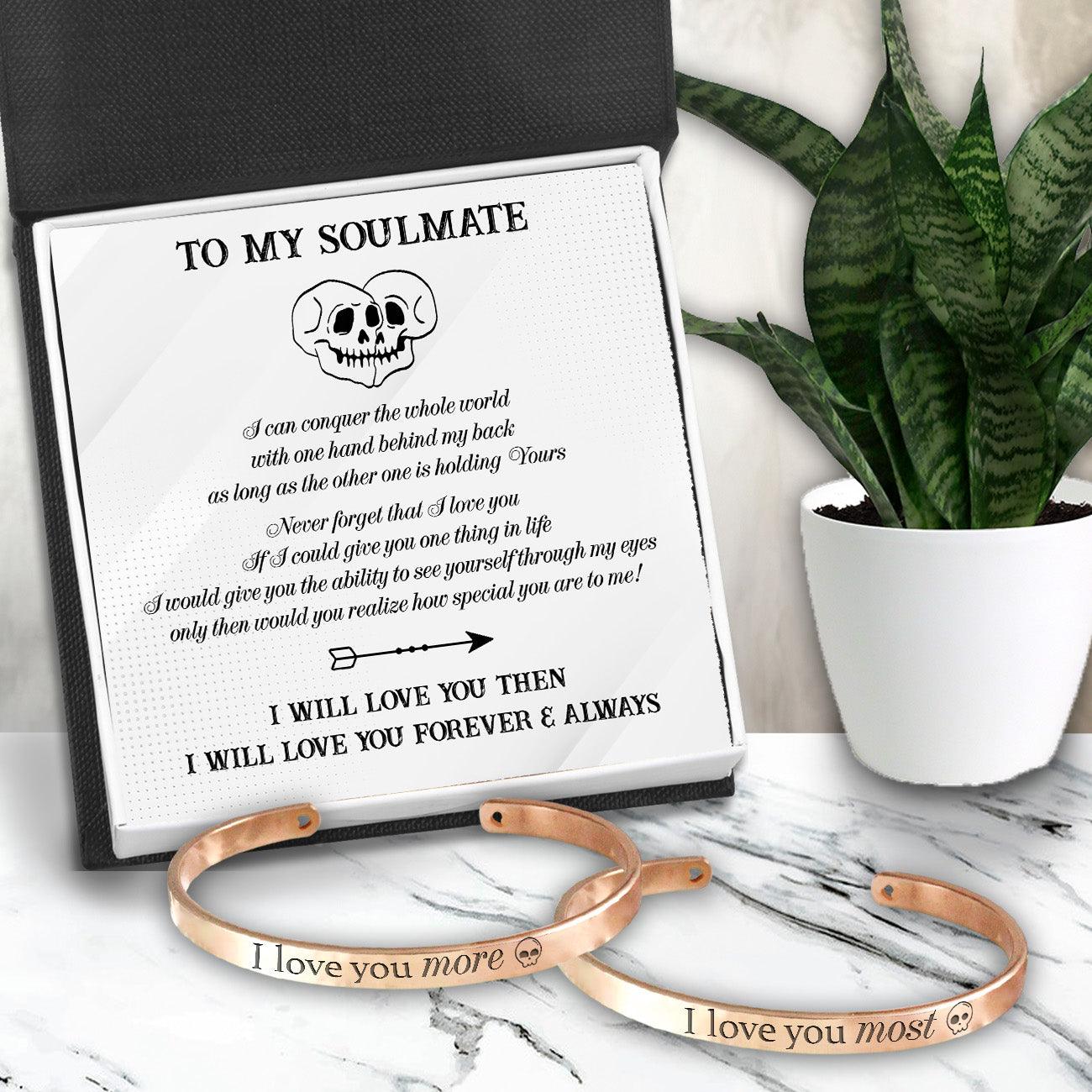 Couples Bracelets, Always and Forever Matching Set of 2 Personalized  Engraved Couples Gift, Lovers Gift, His and Hers Bar Bracelets - Etsy