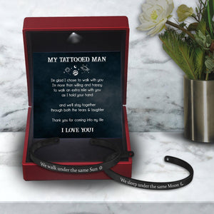 Couple Bracelets - Tattooed - To My Man - I Love You - Augbt26018 - Gifts Holder