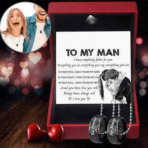 Couple Pendant Necklaces - Family - To My Man - I Have Found My Love - Augnw26020 - Gifts Holder