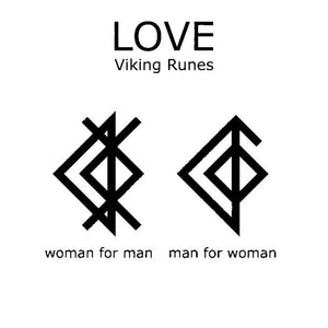 Couple Ring - Viking - To My Viking - I Love You To Vahalla And Back - Augrlc26001 - Gifts Holder