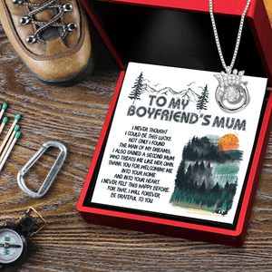 Crown Necklace - Camping - To My Boyfriend's Mum - I Will Forever Be Grateful To You - Augnzq19004 - Gifts Holder