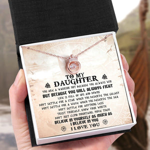 Crown Necklace - Viking - To My Viking Daughter -Believe In Yourself - Augnzq17005 - Gifts Holder