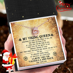 Crown Necklace - Viking - To My Viking Queen - You Are My Gorgeous Viking Queen - Augnzq13002 - Gifts Holder