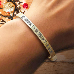 Cuff Bracelet - Hiking - To My Son - Never Forget Your Way Back Home - Augbzf16001 - Gifts Holder