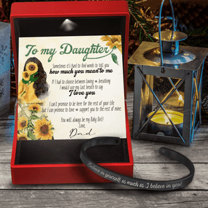 Daughter's Bracelet - Family - From Dad - To My Daughter - You Will Always Be My Baby Girl - Augbzf17021 - Gifts Holder