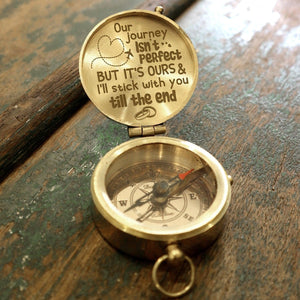 Engraved Compass - Family - To My Future Husband - But It's Ours - Augpb24002 - Gifts Holder