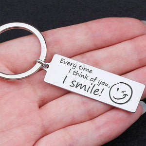 Engraved Keychain - Family - To My Man - Your Last Everything - Augkc26022 - Gifts Holder