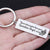 Engraved Keychain - Family - To My Son - I Love You - Augkc16002 - Gifts Holder