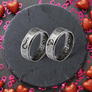 Fishing Couple Ring - Fish - To My Boyfriend - You Are The Greatest Catch Of My Life - Augrld12001 - Gifts Holder