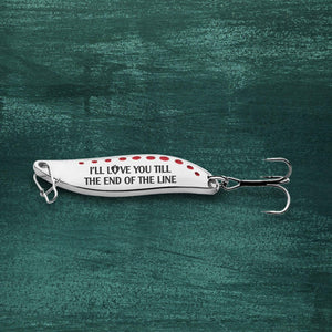 Fishing Spoon Lure - Fishing - To My Boyfriend - I Love You More Than You Love To Fish - Augfaa12001 - Gifts Holder