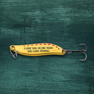 Fishing Spoon Lure - Fishing - To My Boyfriend - You Are My Best Friend, My Soulmate My Everything - Augfaa12002 - Gifts Holder
