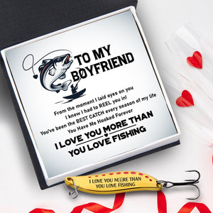 Fishing Spoon Lure - Fishing - To My Boyfriend - You Have Me