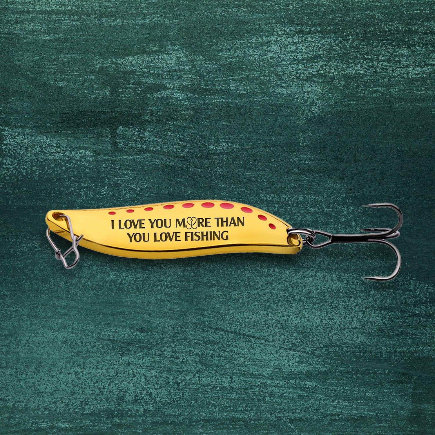 Fishing Spoon Lure - Fishing - To My Boyfriend - You Have Me Hooked Fo -  Gifts Holder