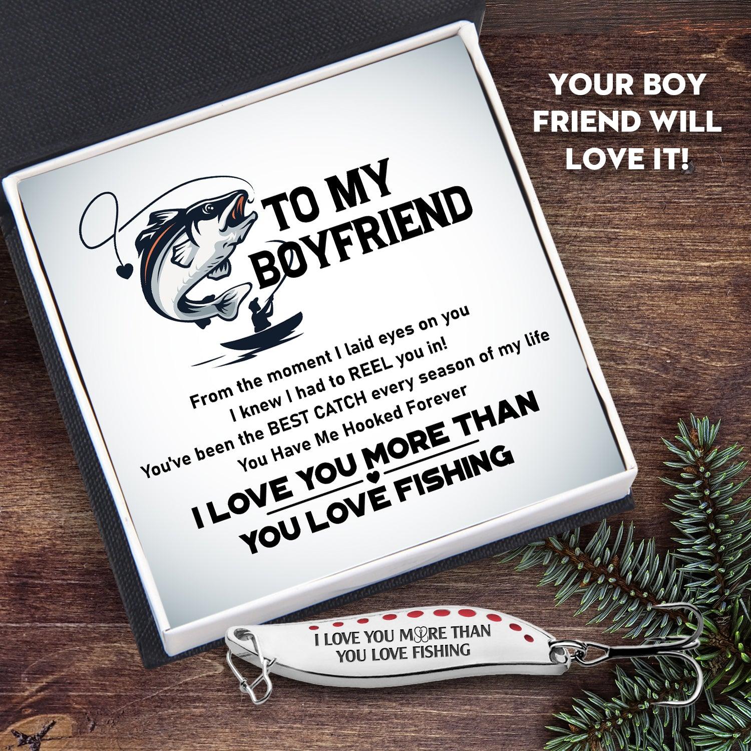 Youre My Greatest Catch Fishing Lure Gift Boyfriend Gifts Fishing Gifts  Custom Fishing Lures Valentines Gifts Fishing Lure Gifts 