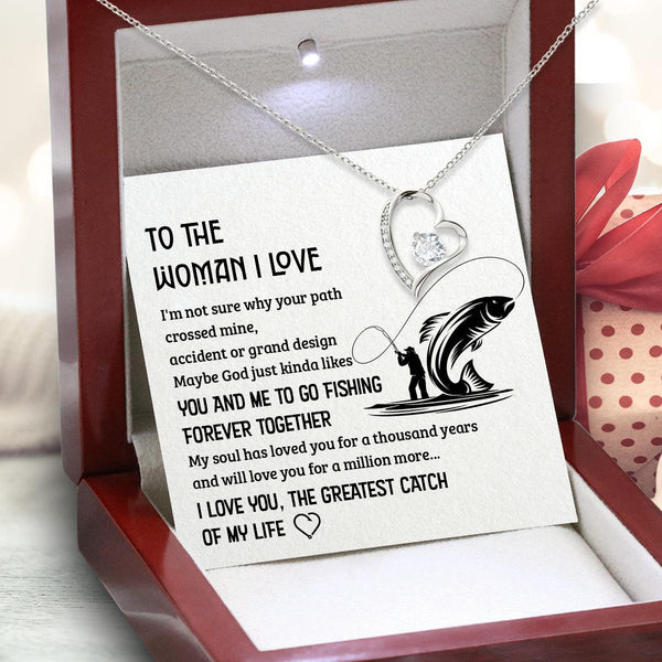 Forever Love Necklace - Fishing - To My Wife - You Are The Reel Love O -  Gifts Holder